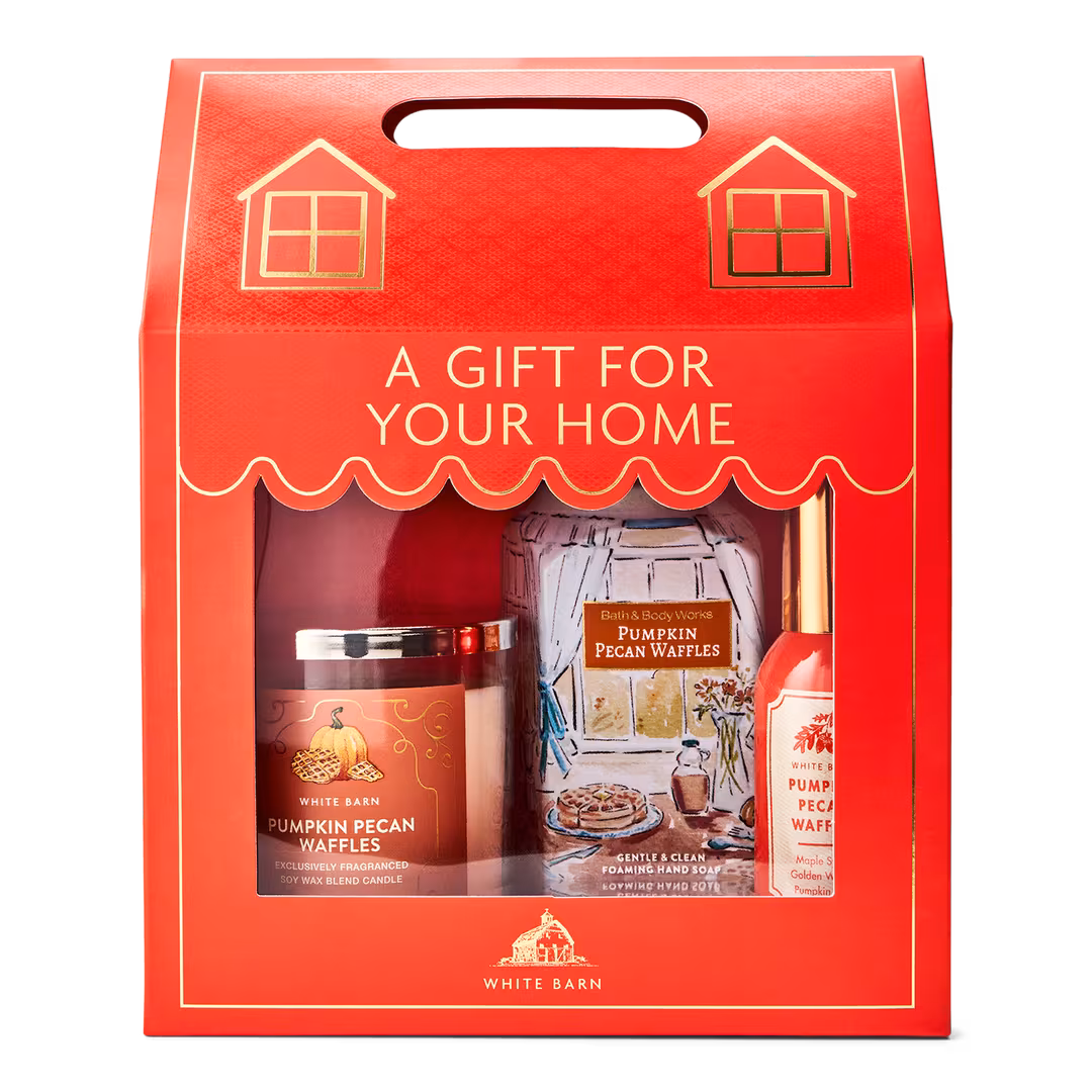 Bath & Body Works  Pumpkin Pecan Waffles Home Gift Set