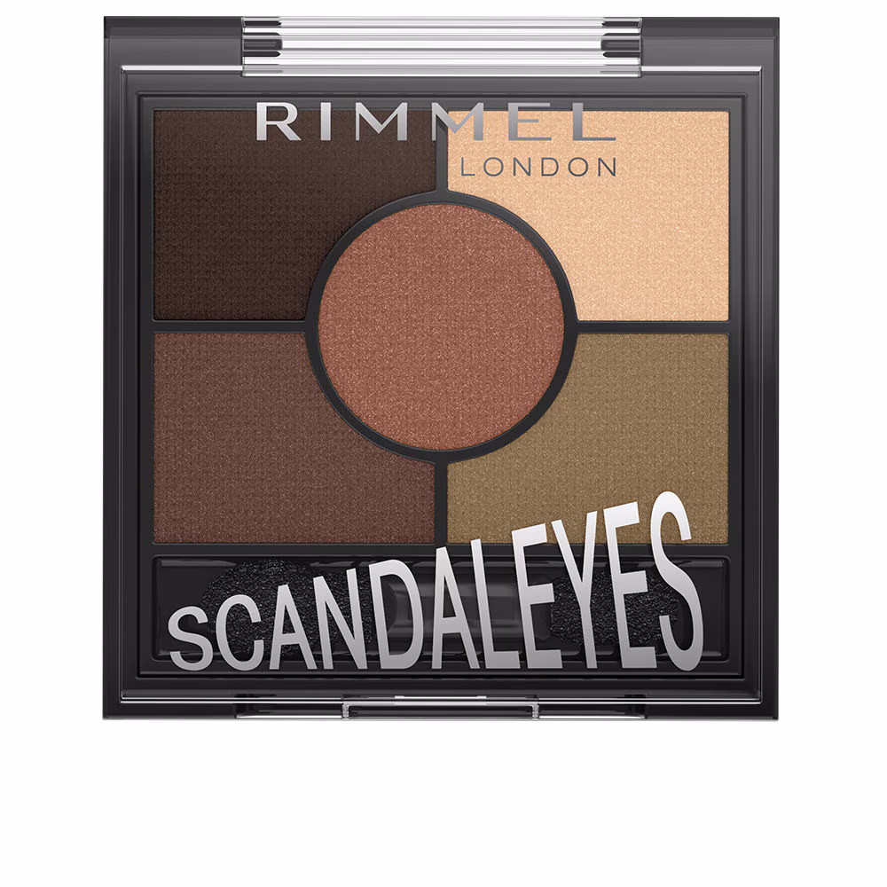 SCANDALEYES Lidschatten-Palette #002-Brixton-Braun
