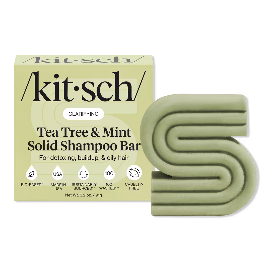 Kitsch  Tea Tree & Mint Clarifying Hair Shampoo Bar