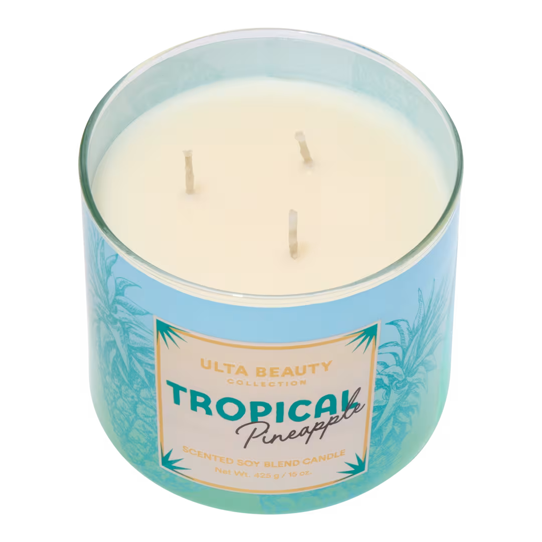 ULTA Beauty Collection  Tropical Pineapple 3-Wick Scented Candle