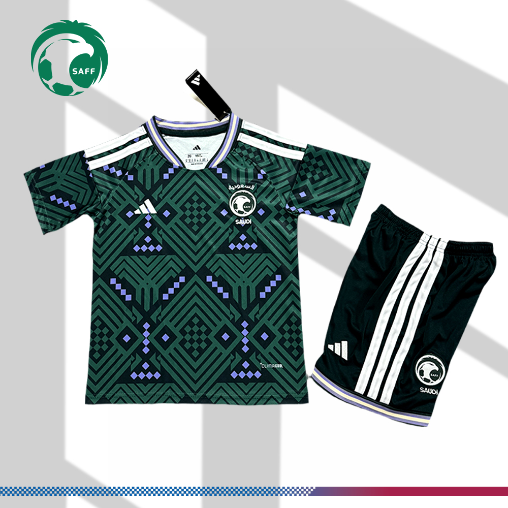2026 Saudi Arabia Home Football Shirt (Kids Kit)