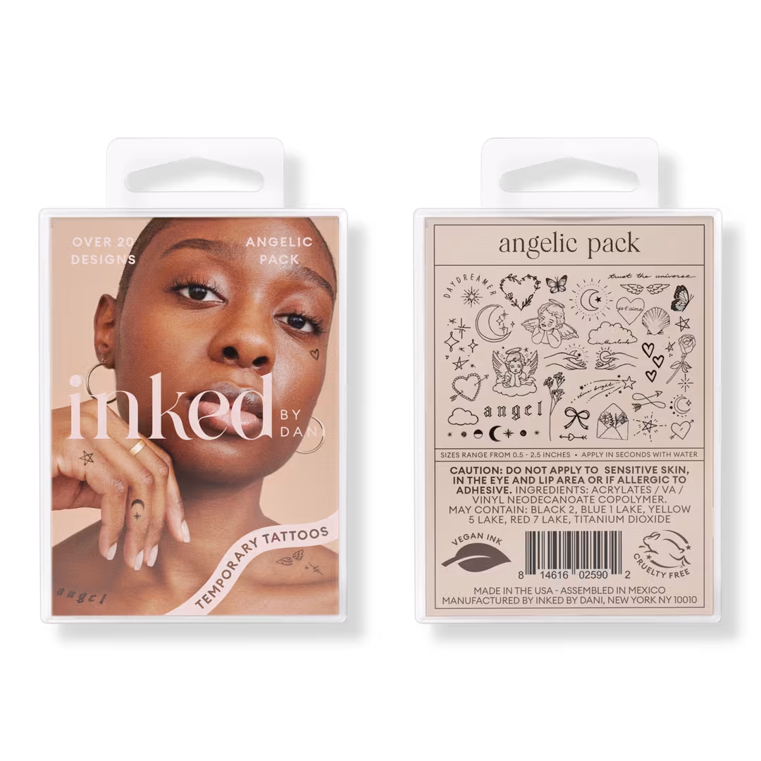 Inked by Dani  Angelic Temporary Tattoo Pack