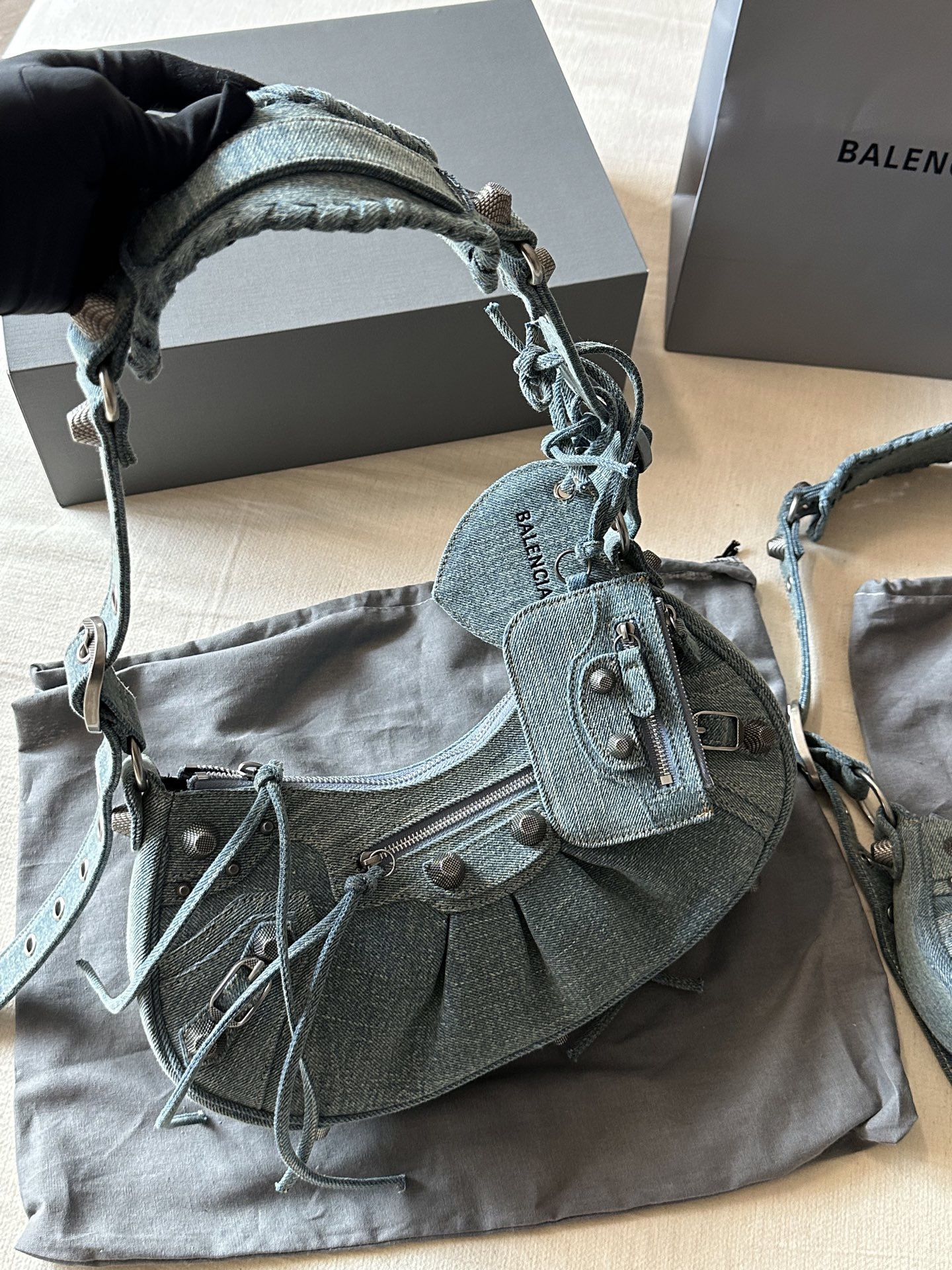 Balenciaga Le Cagole Motorcycle Bag