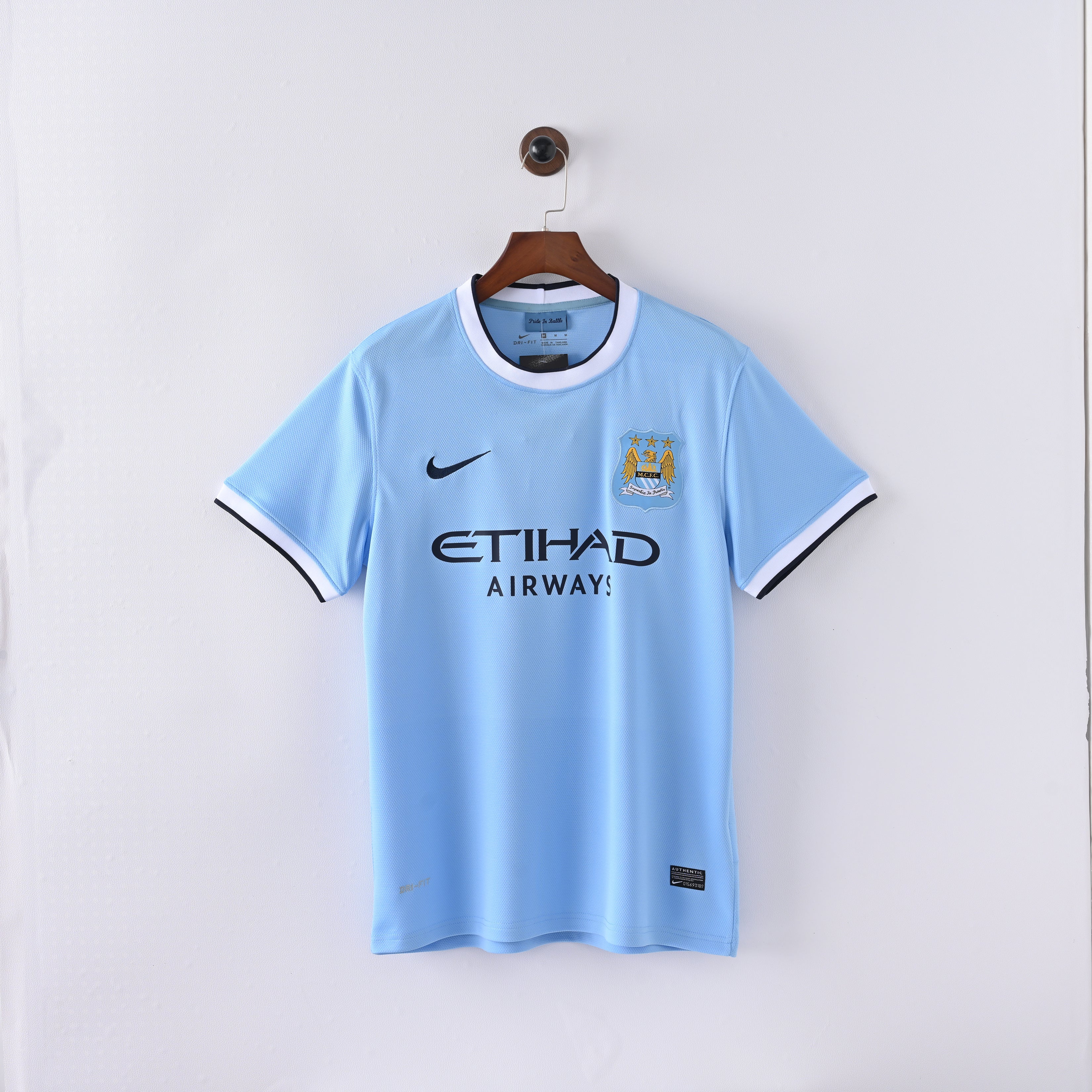 Manchester City Retro Vintage Home Jersey Men 2013-2014