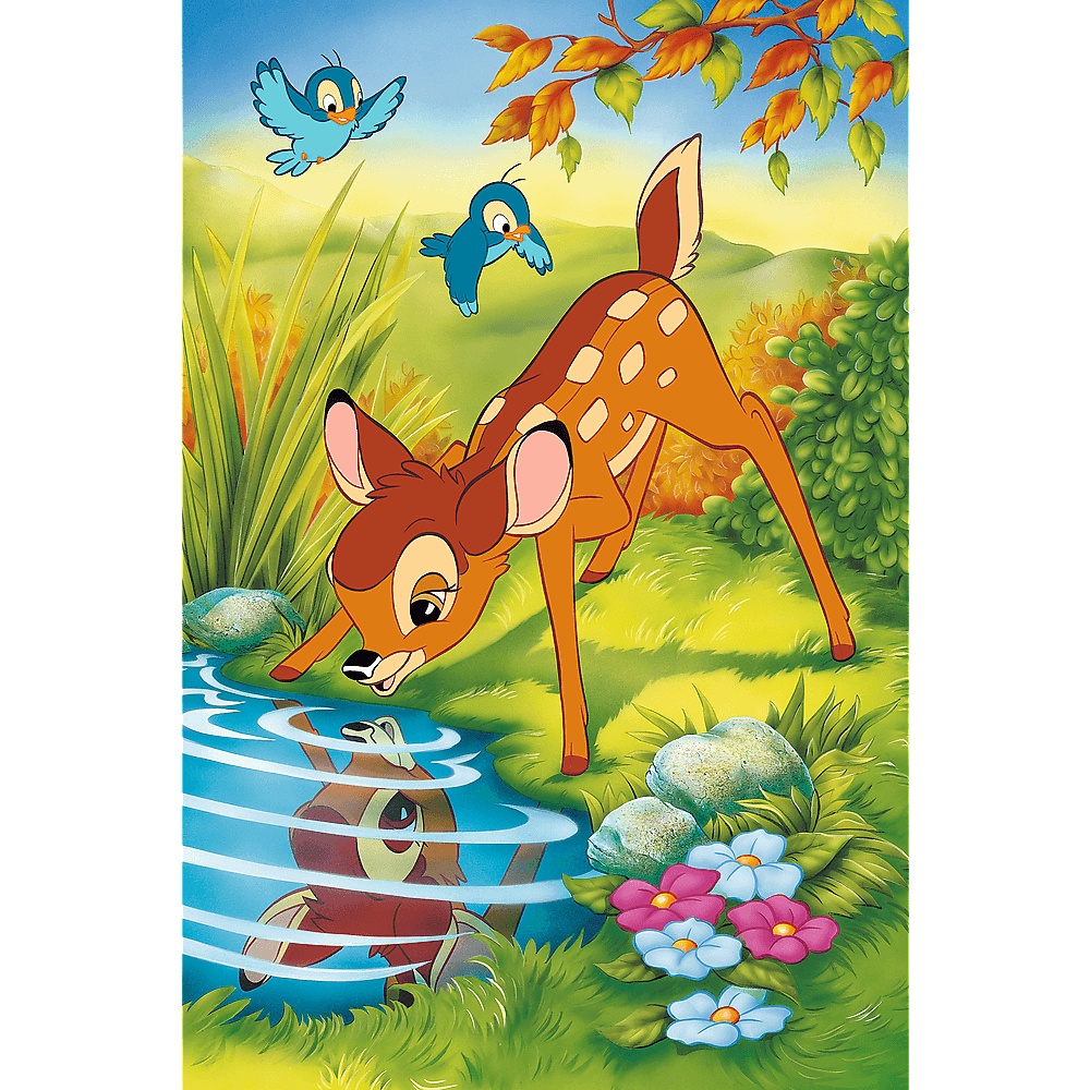 Puzzle 600 El. 40-Lecie Trefl - Bambi