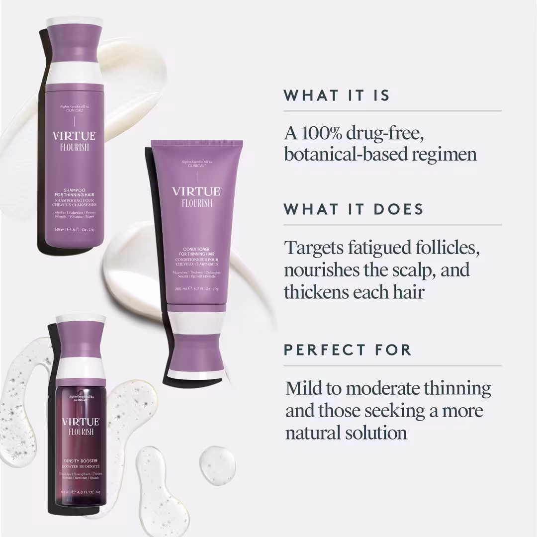 Virtue  Flourish Drug-Free Hair Rejuvenation Treatment