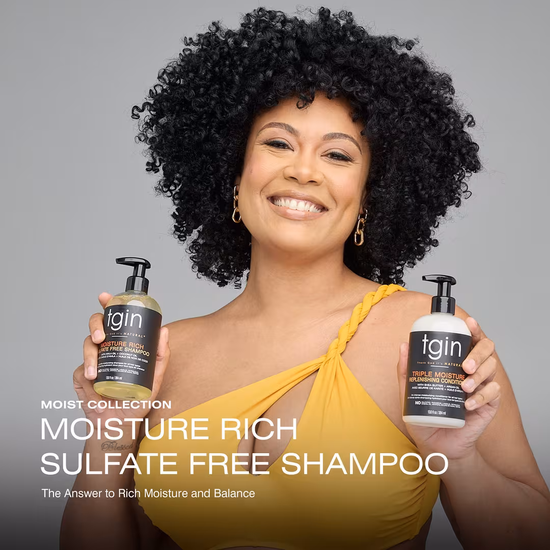 tgin  Moisture Rich Sulfate Free Shampoo