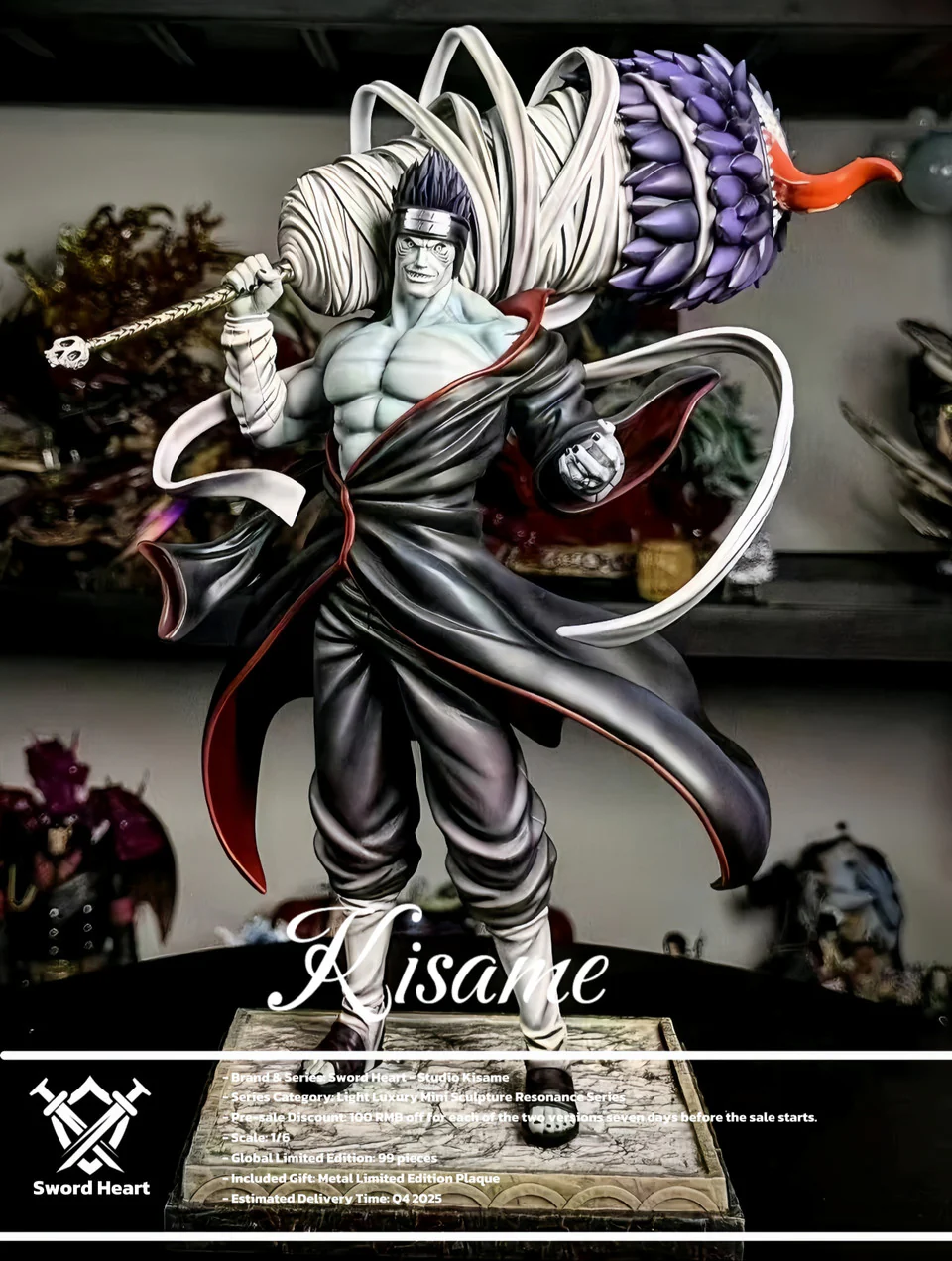 Naruto - Kisame Hoshigaki | 1:6 Resin Statue | by Sword Heart Studio