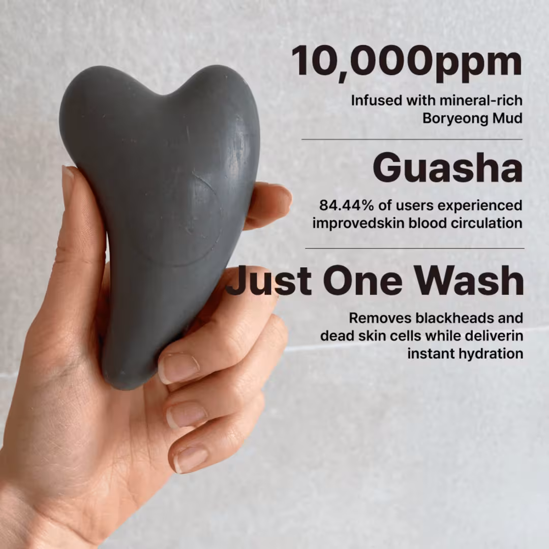 BRMUD  Relief Gua Sha Mud Bar Soap