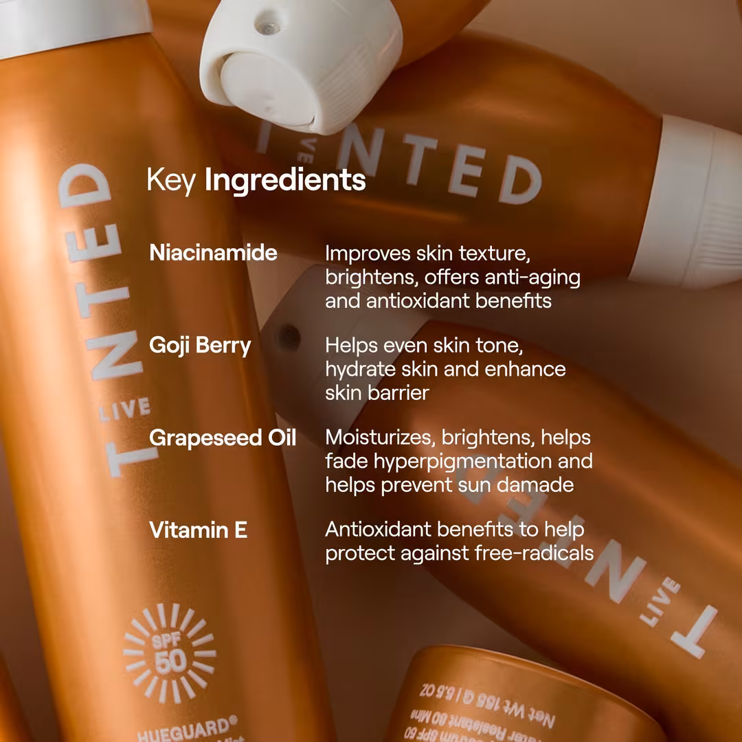 Live Tinted  HUEGUARD Invisible Body Mist SPF 50