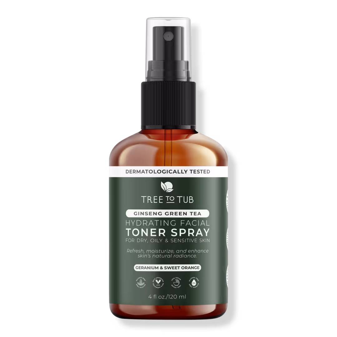 Tree To Tub  Ginseng & Green Tea Hydrating Facial Toner