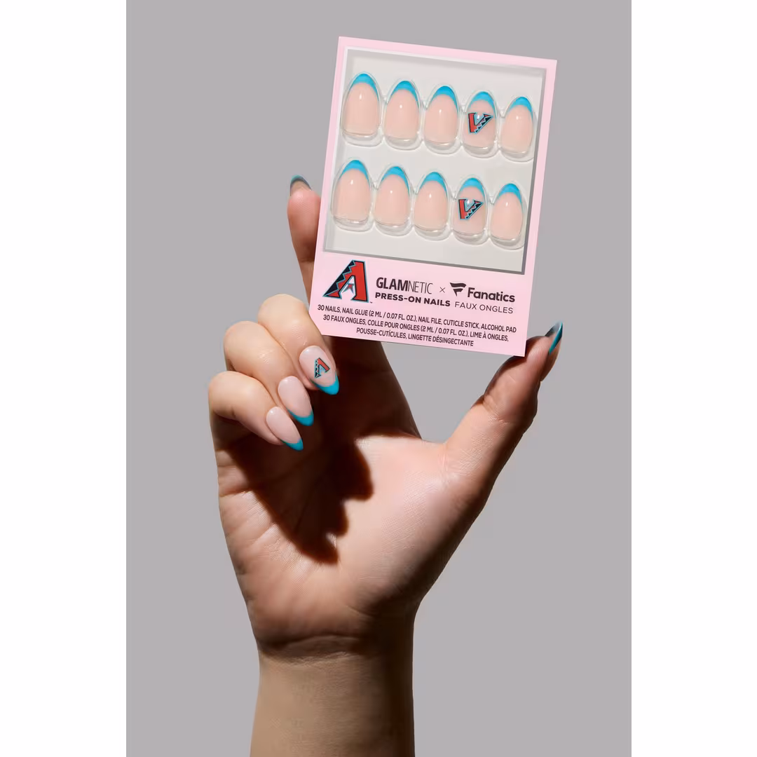 Glamnetic x Fanatics Nail  Arizona Diamondbacks Press-On Nails