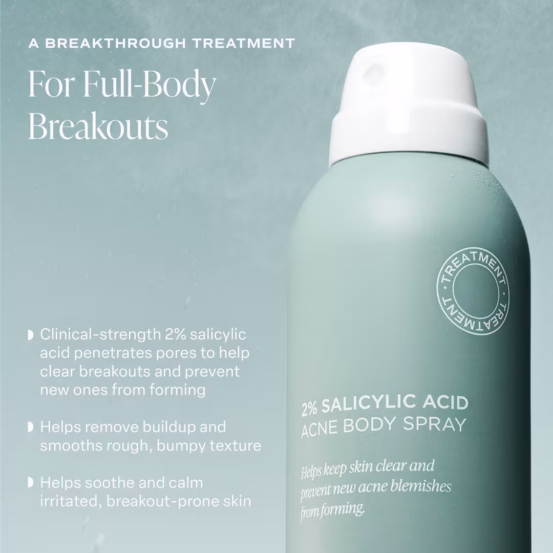 Saltair  2% Salicylic Acid Acne Body Spray Treatment