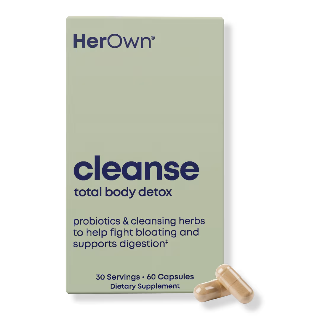 Her Own  Cleanse Capsules: Fight Bloating and Support Digestion