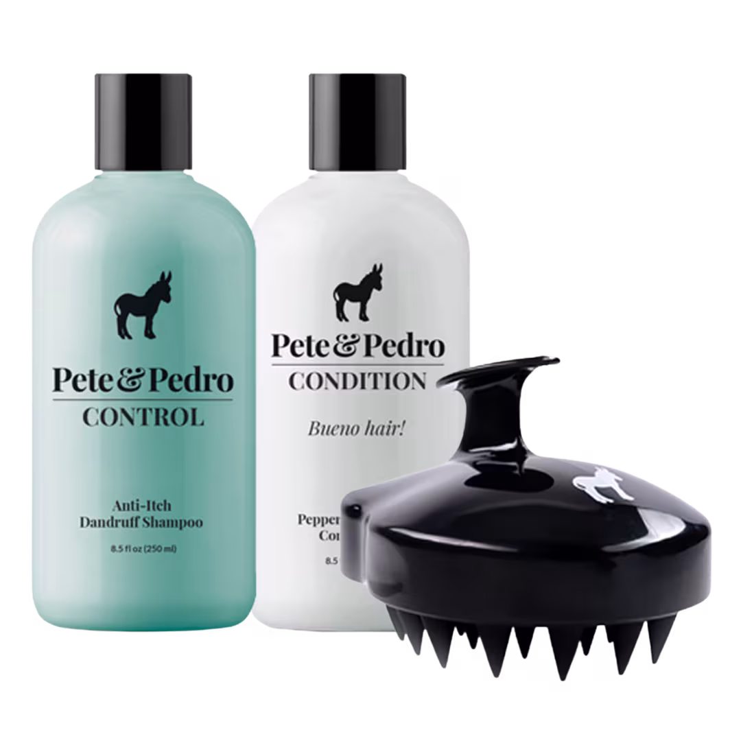 Pete & Pedro  The Complete Anti-Dandruff Control Hair Care Kit