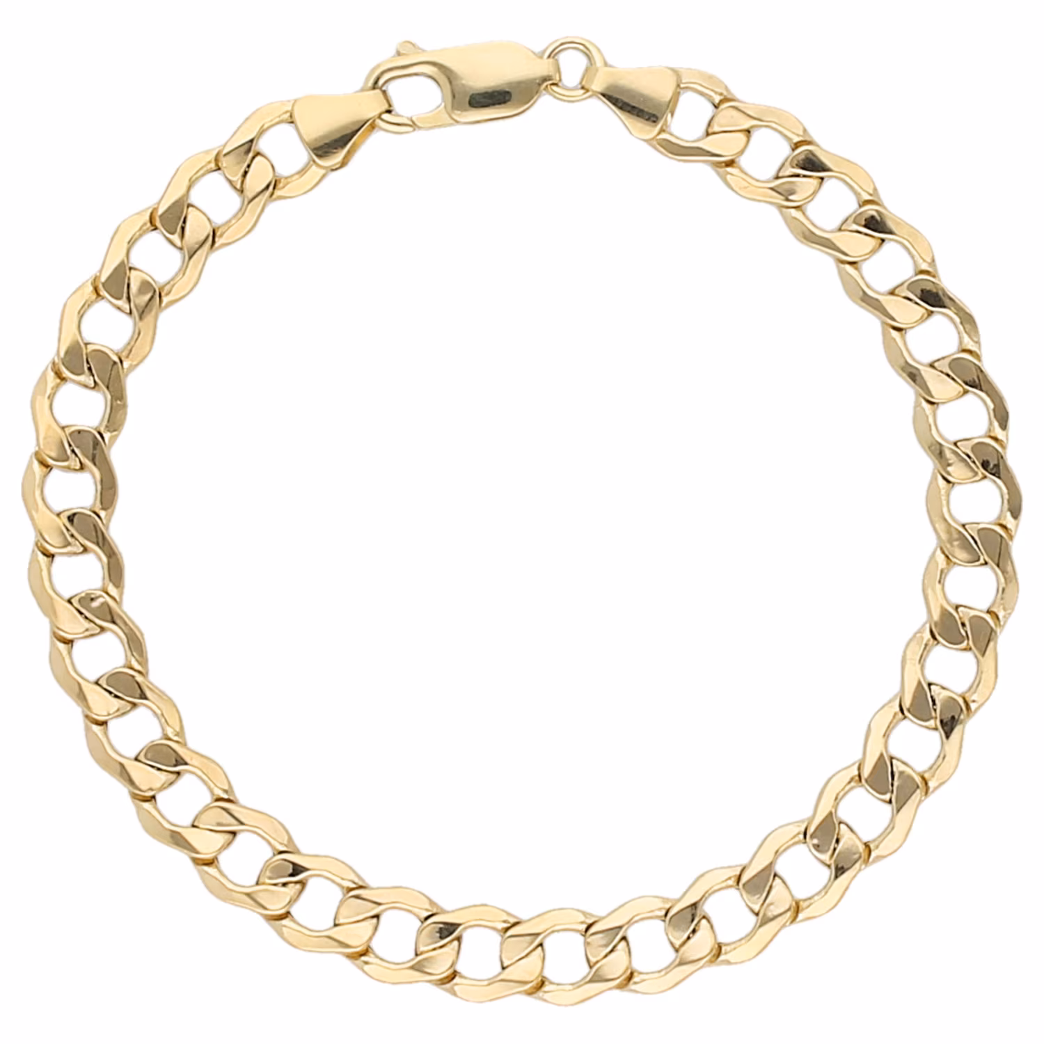 Armband Panzerarmband, Gold 585