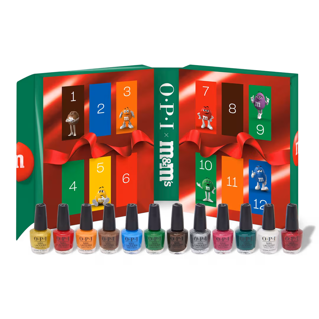 OPI  OPIxM&M Holiday Collectible 12 Piece Advent Calendar