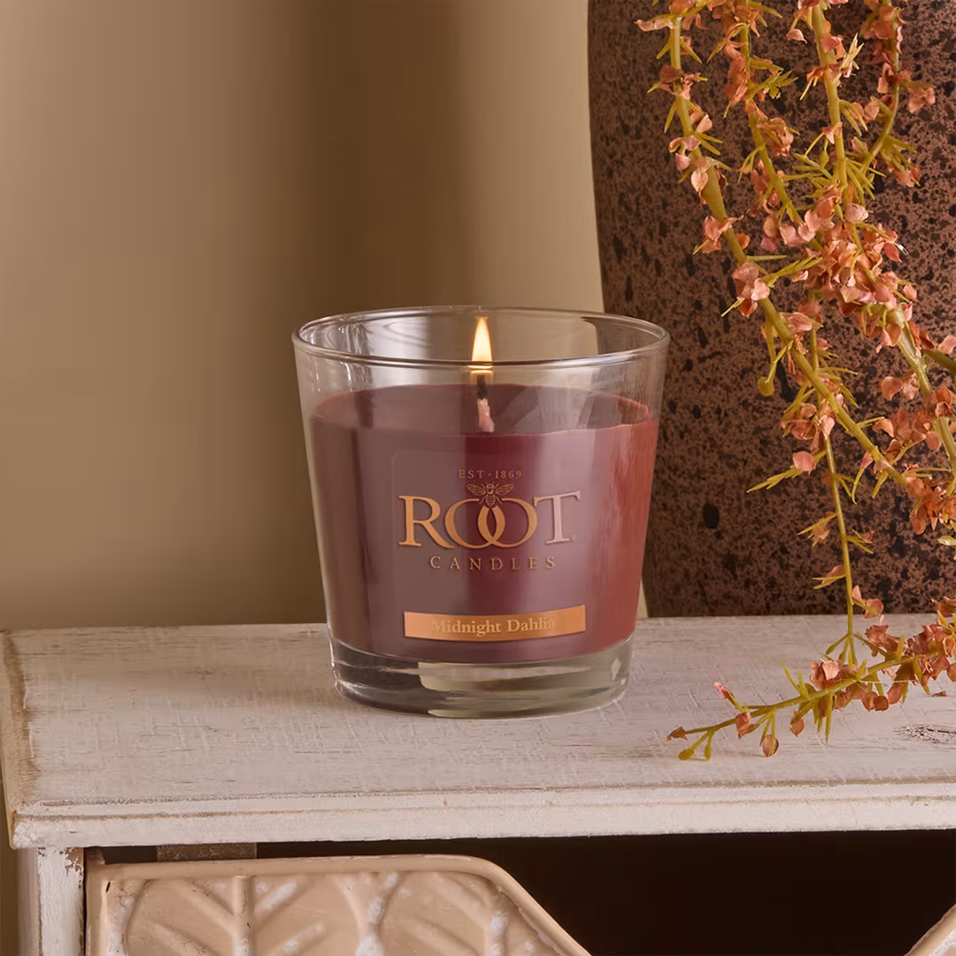 Root Candles  Legacy Collection Luxury Scented Candle - Midnight Dahlia