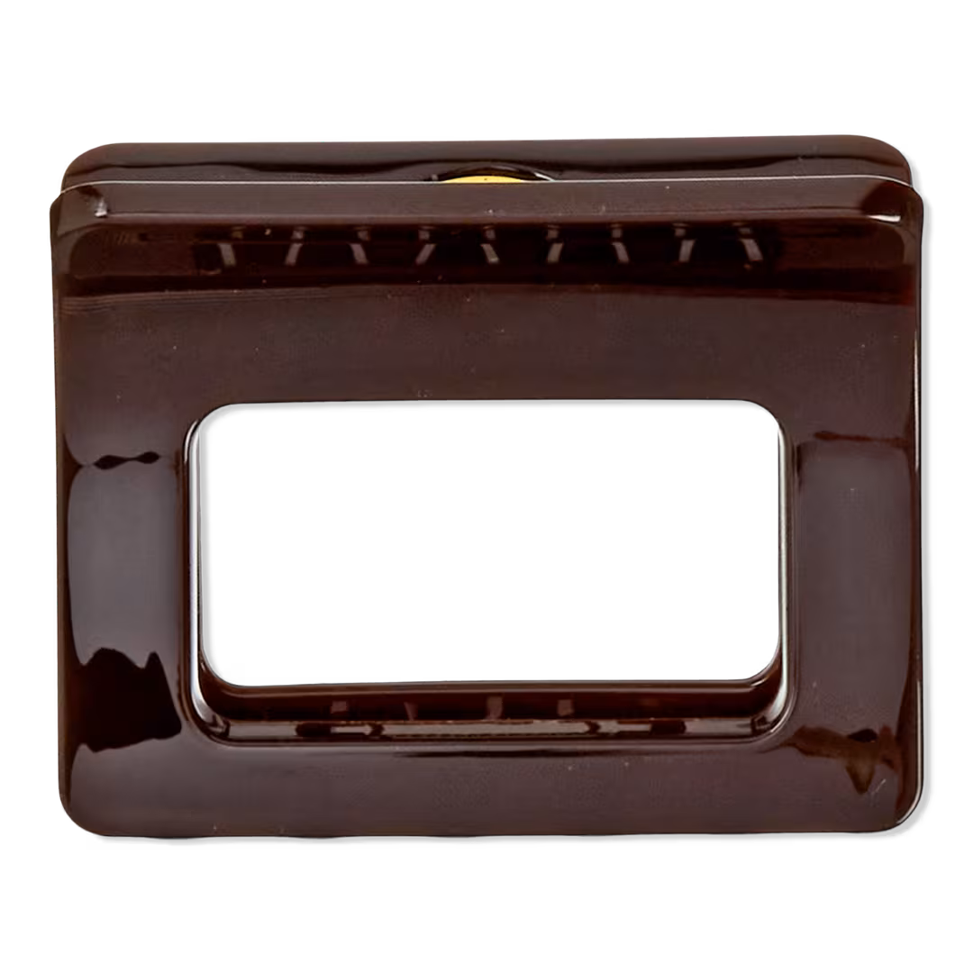 Conair Accessories  Brown Rectangular Claw Clip