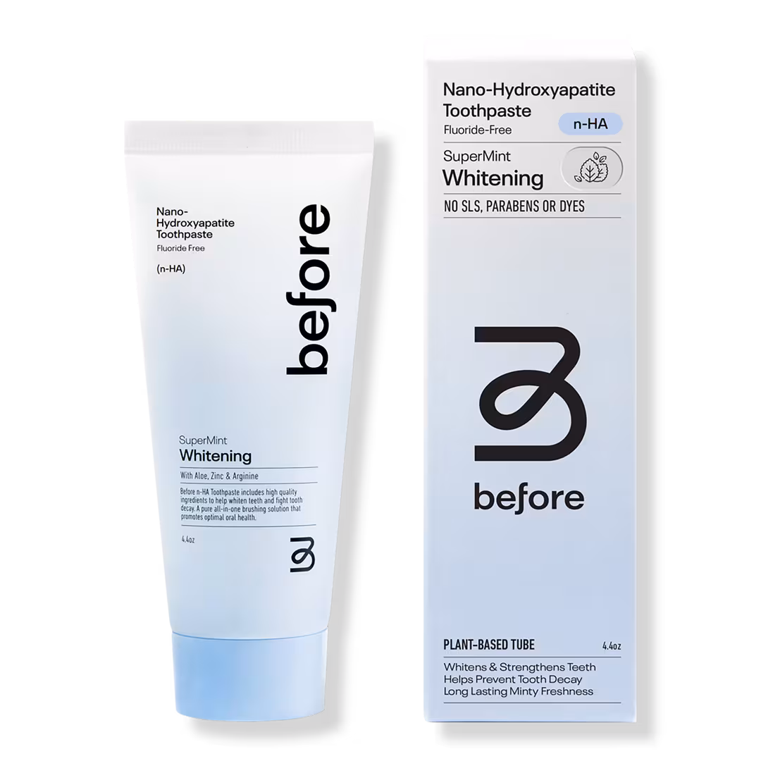 Before Oral Care  Nano-Hydroxyapatite Whitening Toothpaste