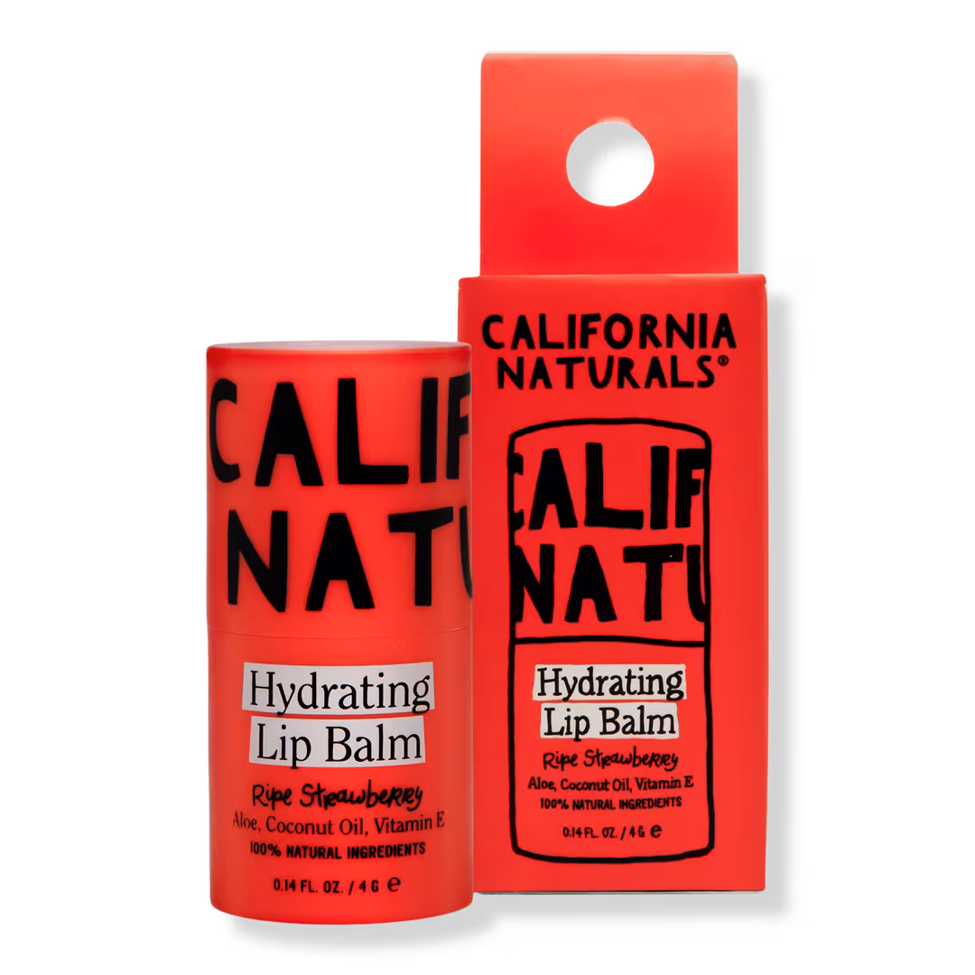 California Naturals  Hydrating Lip Balm - Ripe Strawberry