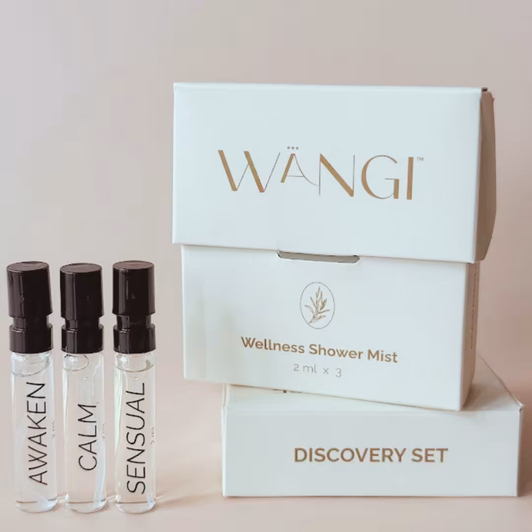Wangi Wellness  Aromatherapy Shower Mist Discovery Set