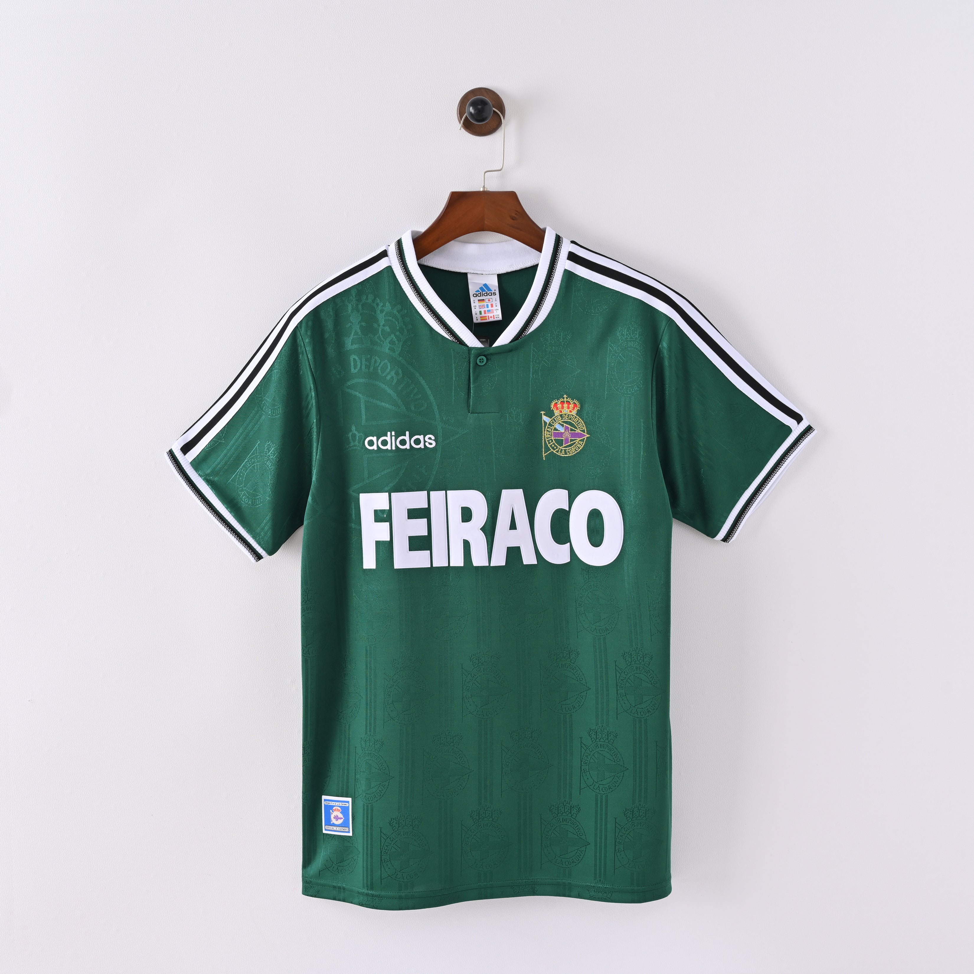 Deportivo de La Coruña Retro Vintage Away Jersey Men 1998-1999