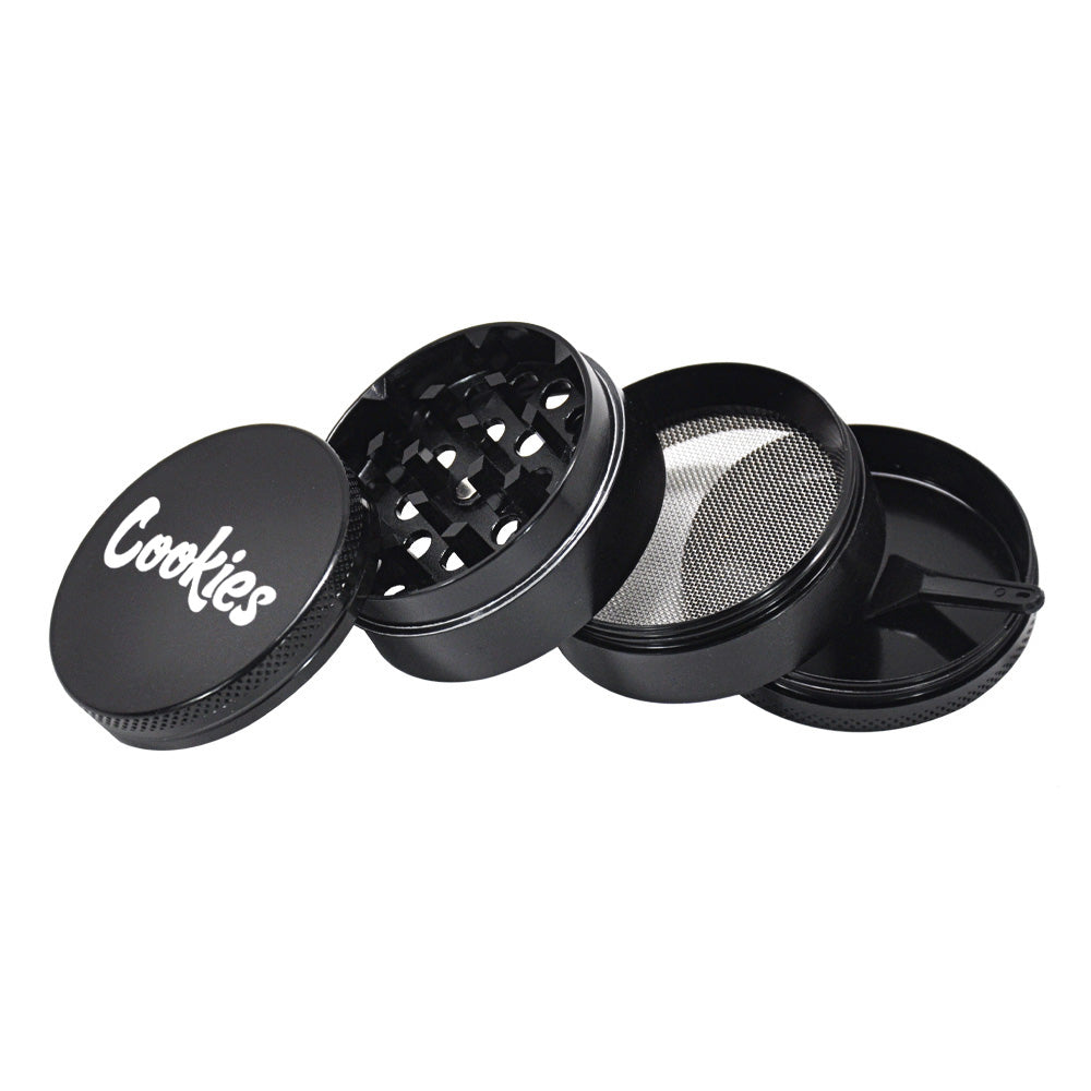 Cookies Zinc Alloy Weed Grinder 4 Layer