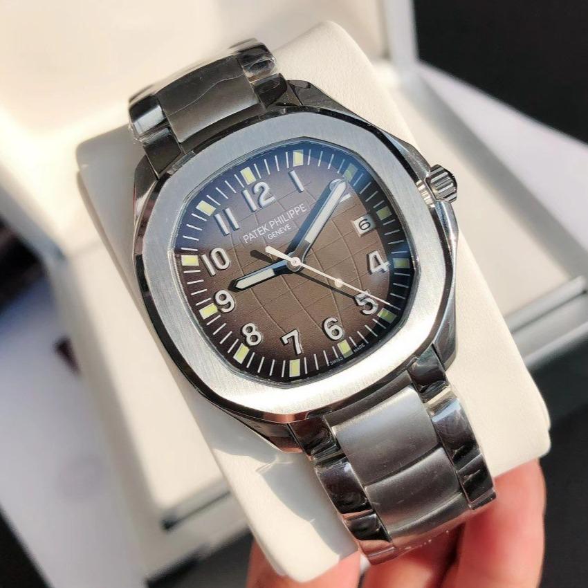 Patek Watch AQUANAUT STAINLESS STEEL BROWN DIAL