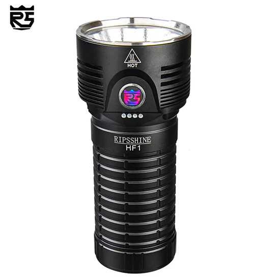 Ripsshine HF1 20000LM High Power LED Flashlights With Fan Cooling