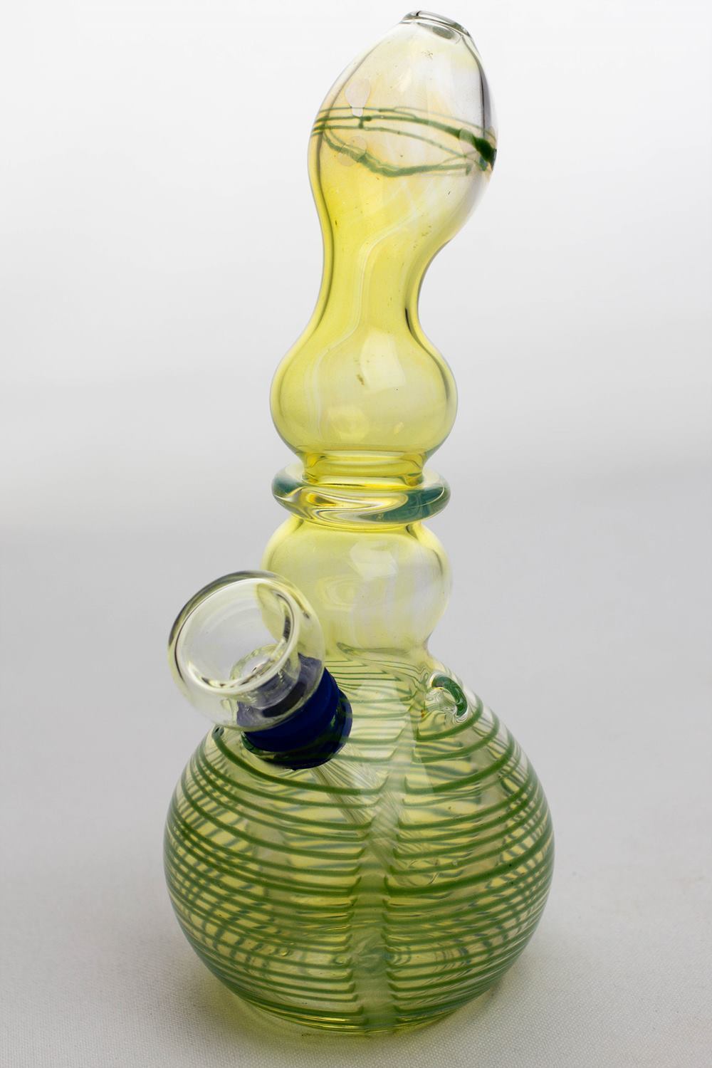 6 changing color glass water bong