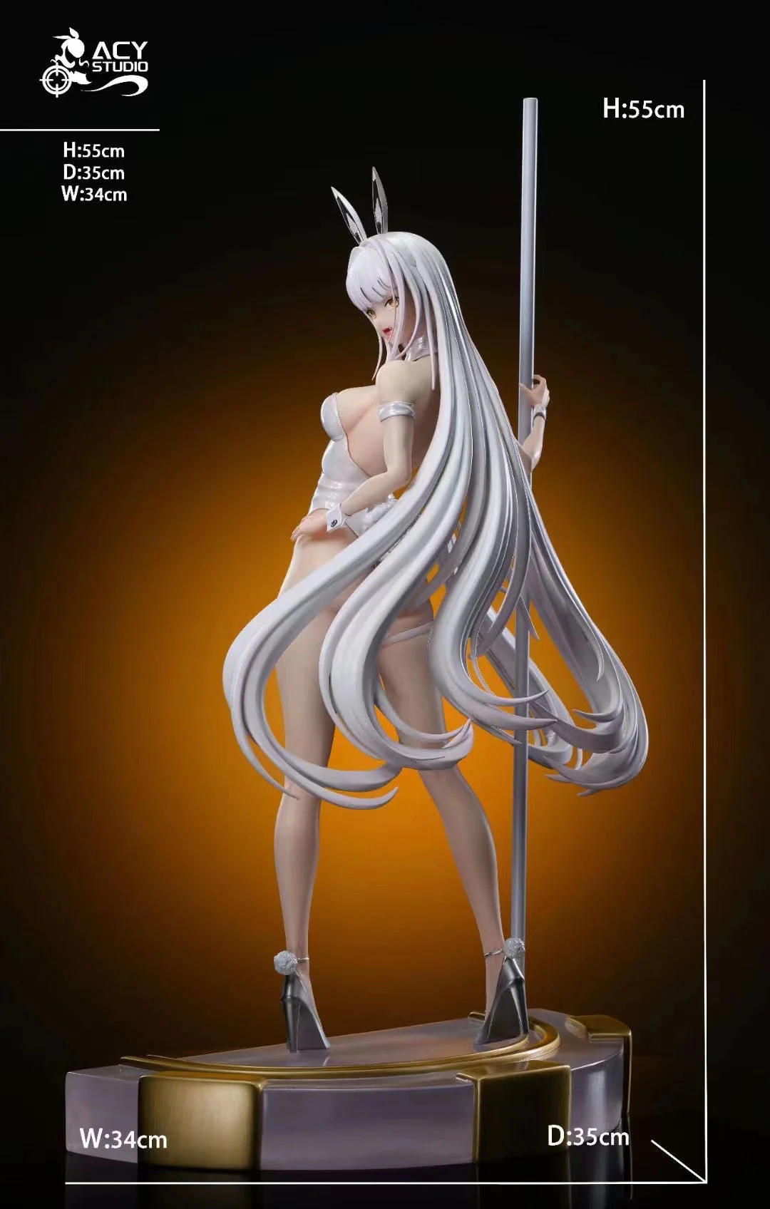 Acy Studio - NIKKE Black White Bunny | 胜利女神妮姬 黑白兔