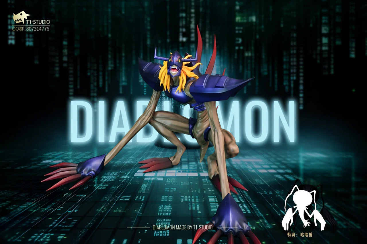 Digimon - Diablomon | Resin Statue | by T1 Studio
