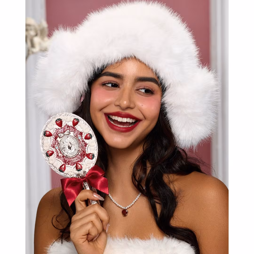 Flower Knows  Strawberry Cupid Collection Hand Mirror