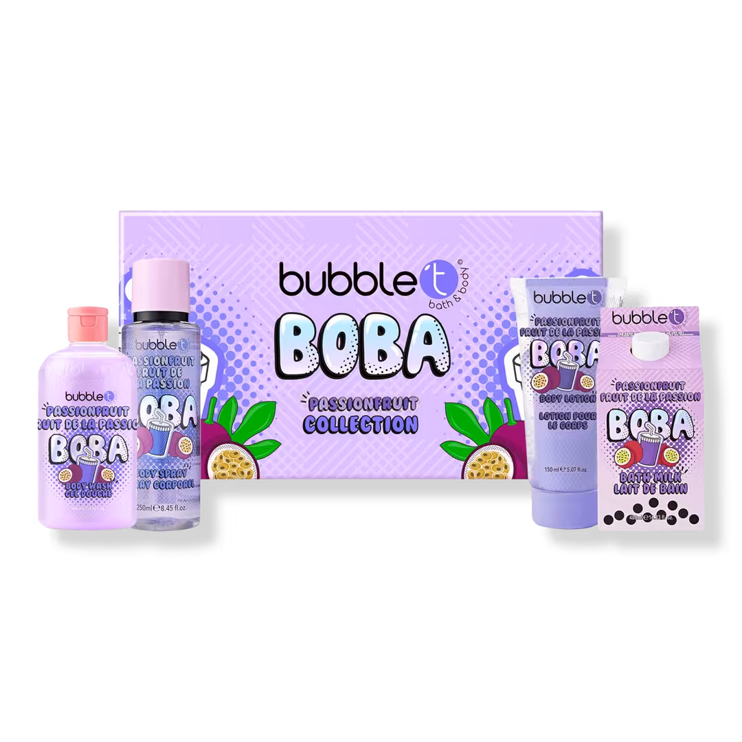 Bubble T  Boba Passionfruit Body Care Gift Set