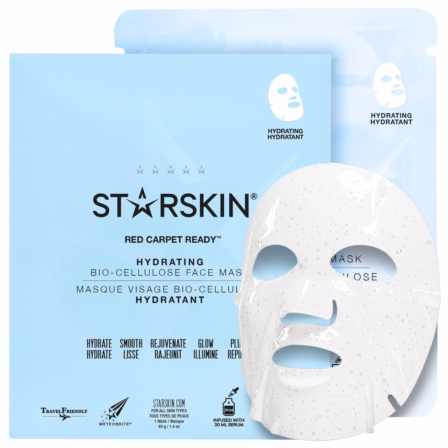 Red Carpet Ready™ Coconut Bio-Cellulose Hydrating Face Mask