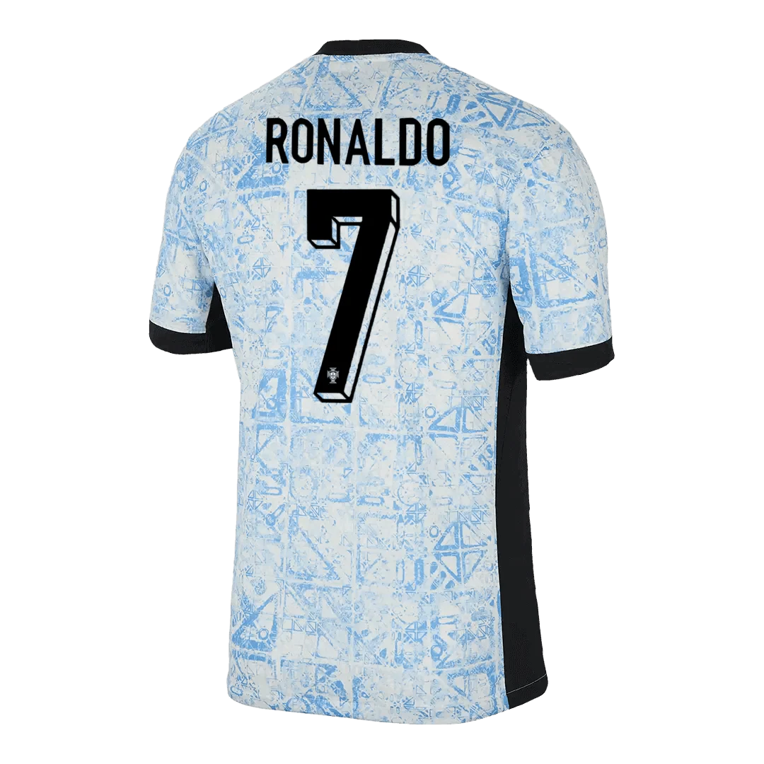 RONALDO #7 Portugal Away Soccer Jersey Euro 2024