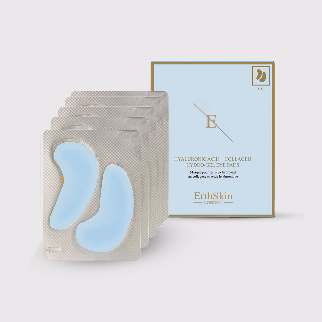 Hyaluronsäure + Kollagen-Hydrogel-Augenpads