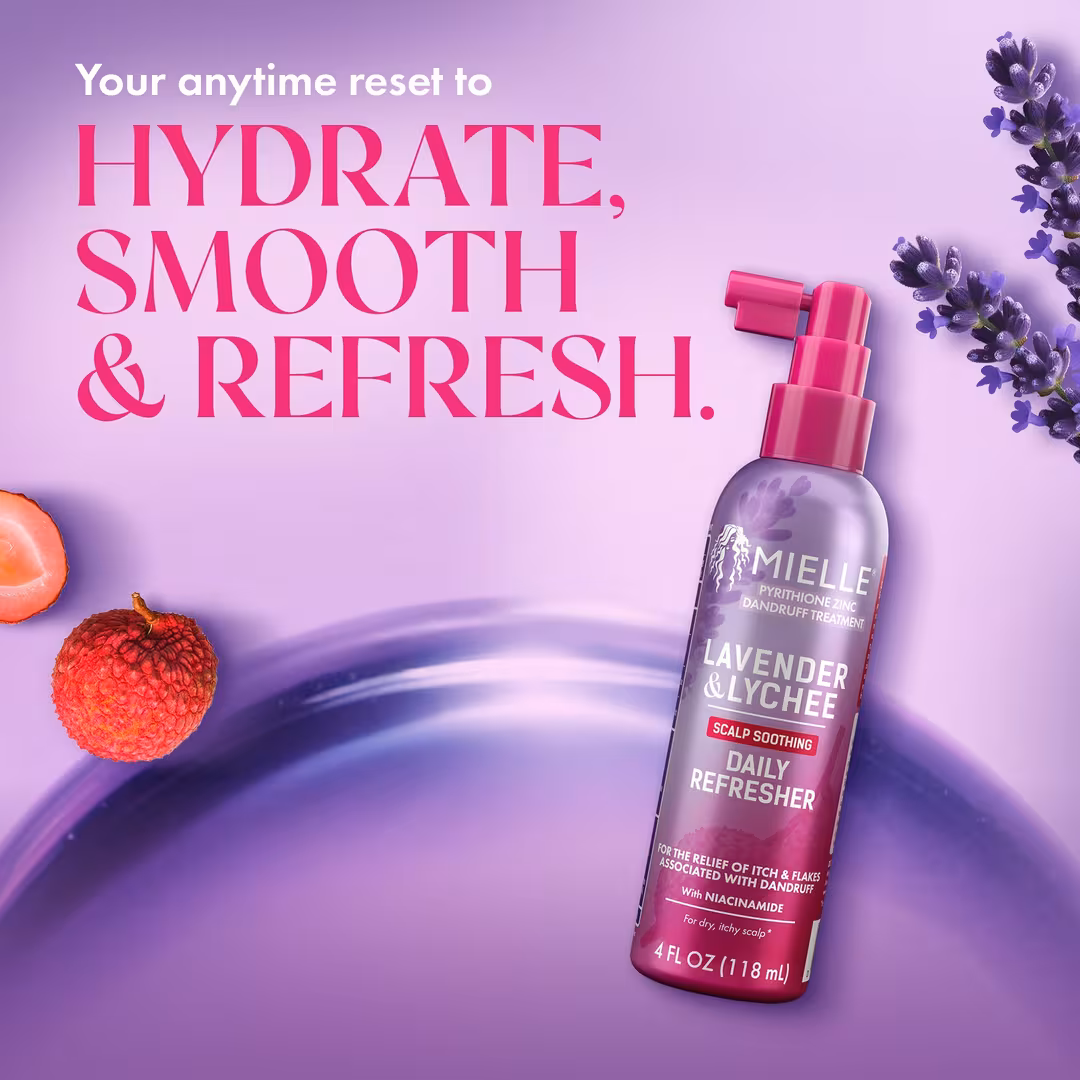 Mielle  Lavender & Lychee Soothing Hair & Scalp Refresher