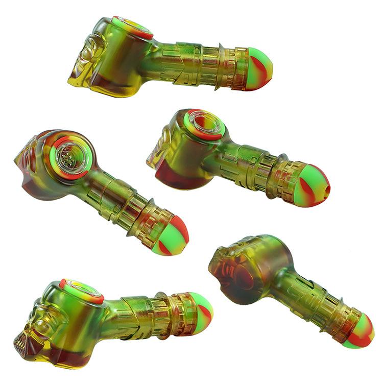 Samurai Resin Silicone Pot Pipe
