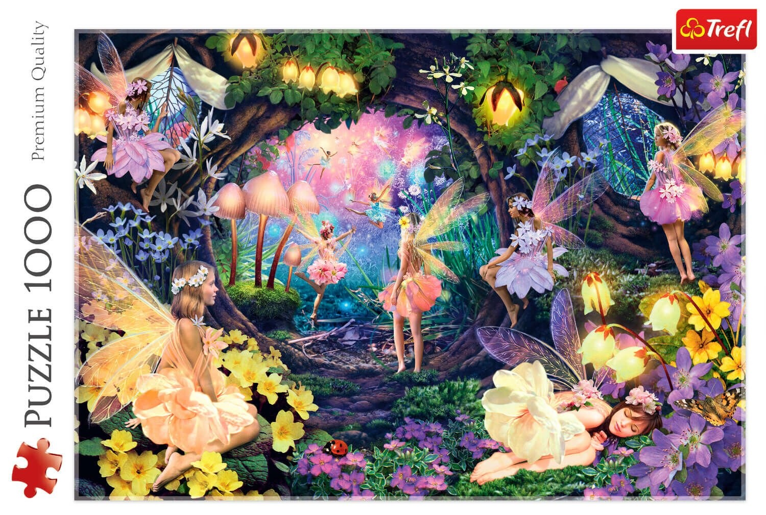 Puzzle 1000 El. Szczęśliwy Czas Wróżek