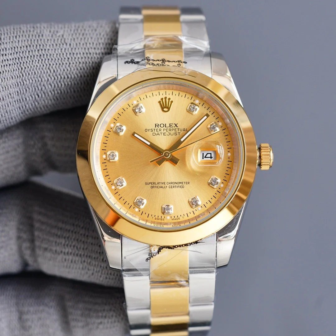 Rolex Watch DATEJUST 41MM SMOOTH BEZEL DIAMOND NUMERALS Watch