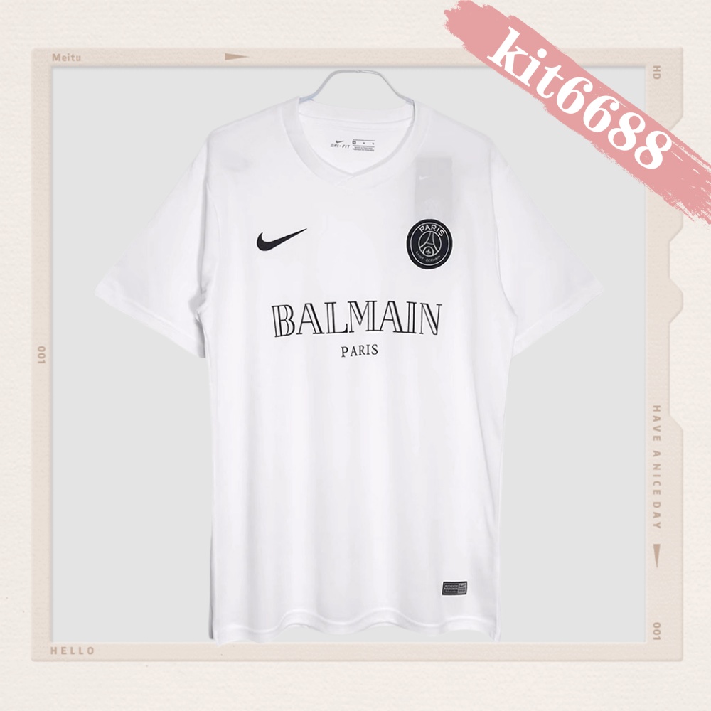 2020 Paris Saint-Germain Retro White Pre-match Training Football Shirt (Retro)