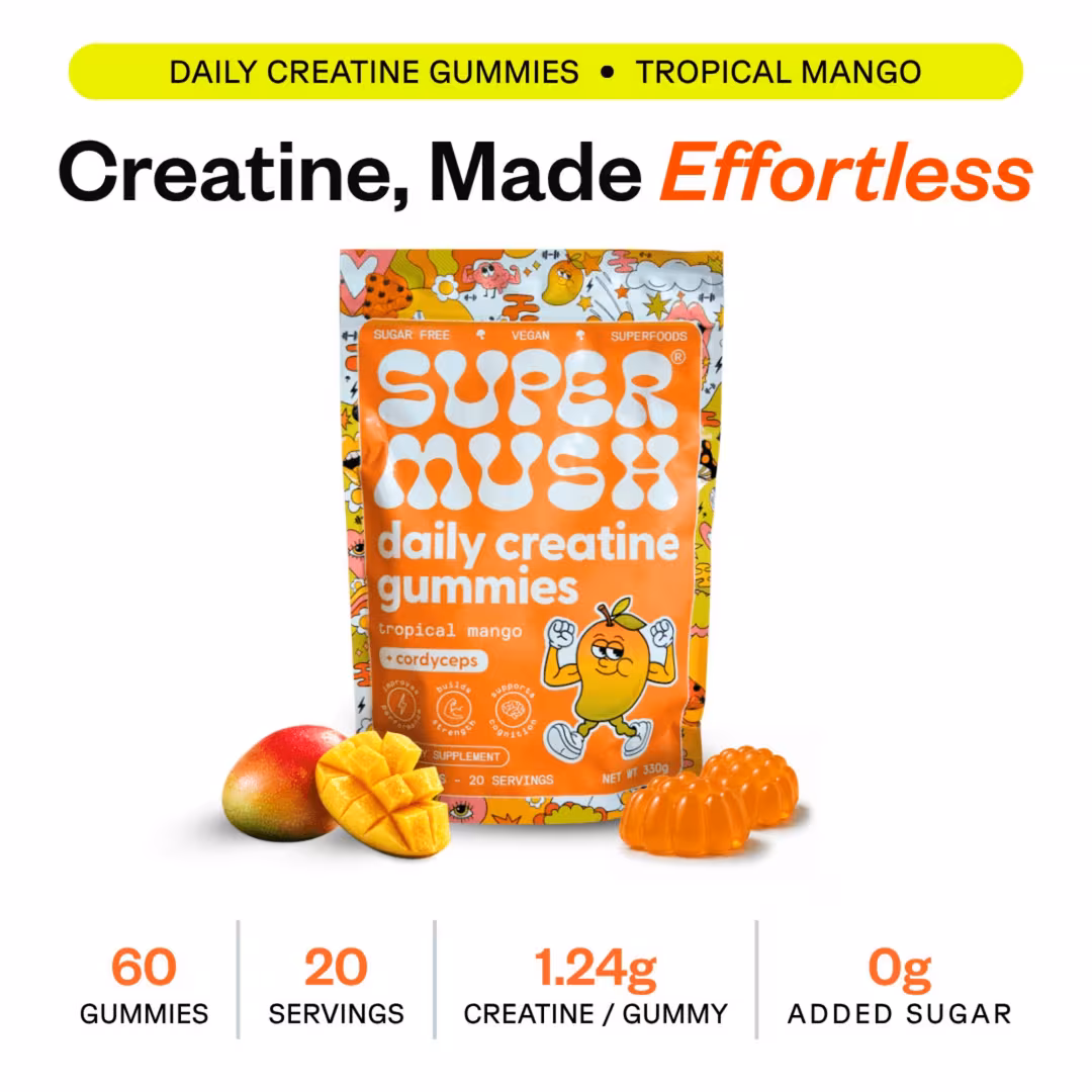 Supermush  Daily Creatine Gummies