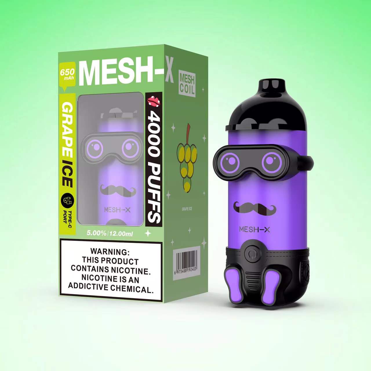 MESH-X Rechargeable Disposable Vapes
