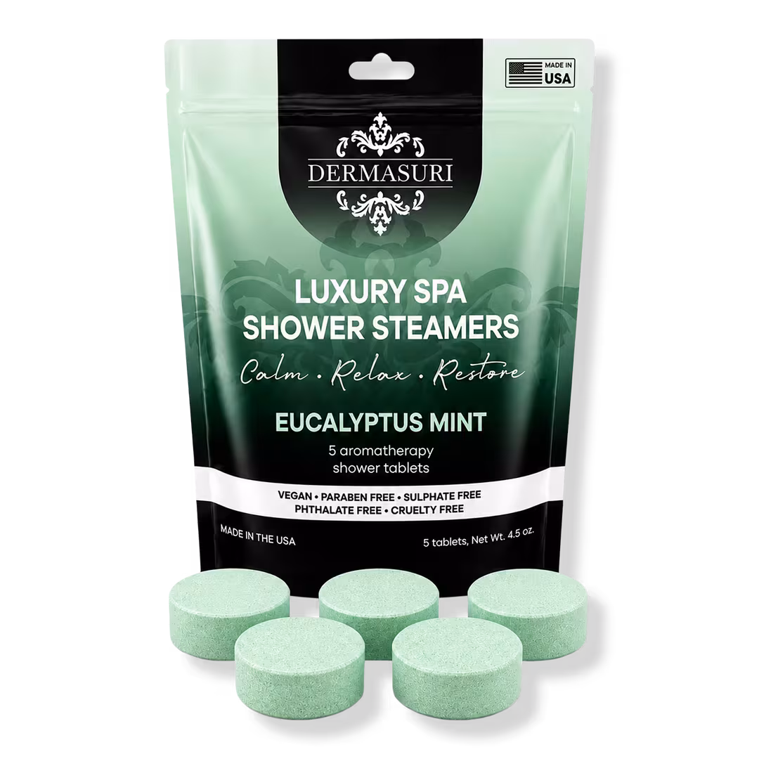 Dermasuri  Eucalyptus Mint Shower Steamers Aromatherapy Tablets