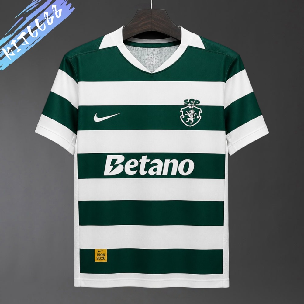 2026/2027 Sporting Lisbon Home Football Shirt（Fan Edition）