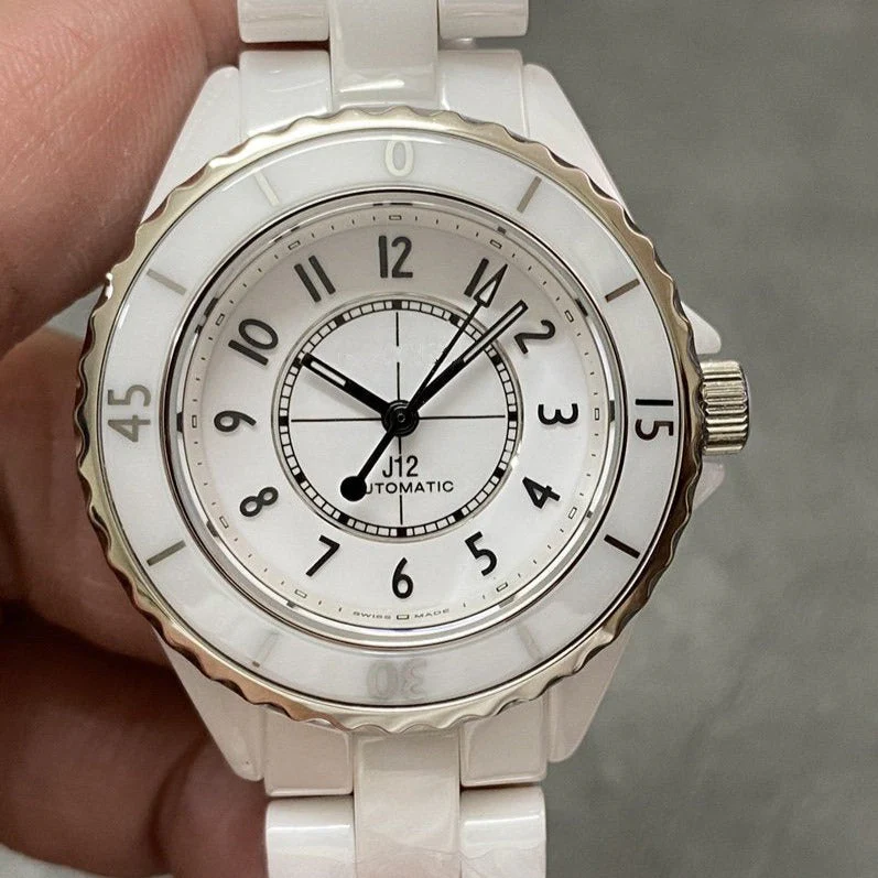 Chanel Watch J12 33MM WHITE CERAMIC STEEL