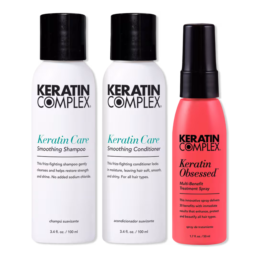 Keratin Complex  Frizz-Fighting Healthy Hair Trio Kit