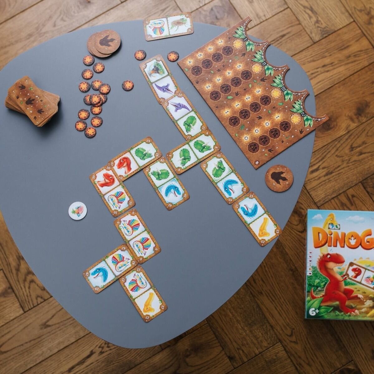 Gra Planszowa Dinogang